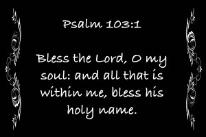Psalm 103 1 4BW